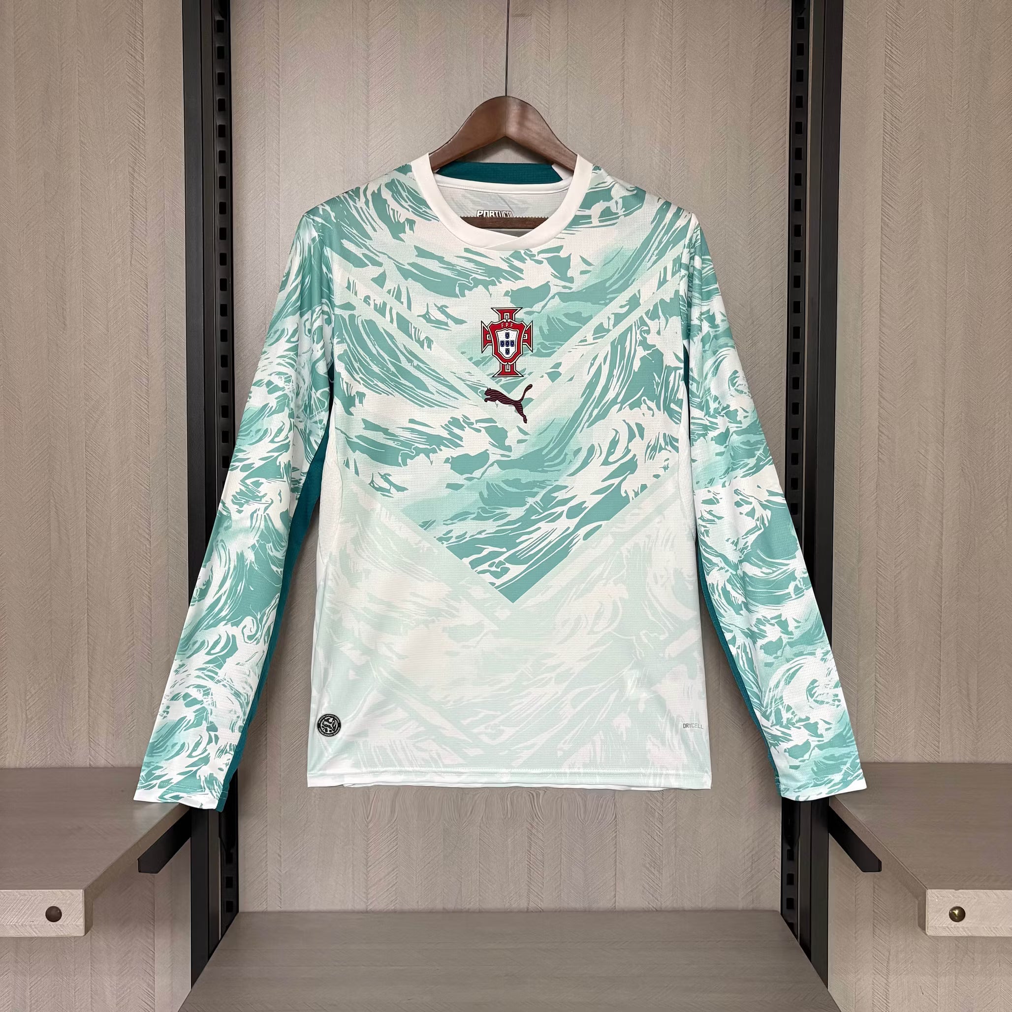 Portugal 2026 World Cup Long Sleeve Away Jersey - Fronte