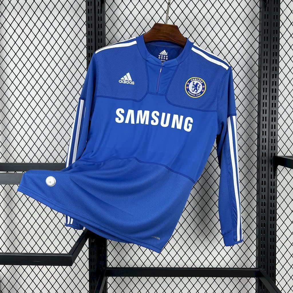 Chelsea 200910 Home Retro Long Sleeves Jersey