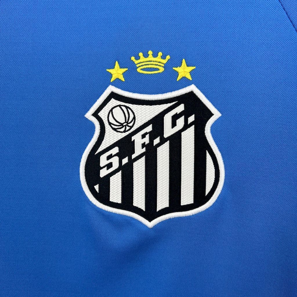 Santos 202526 Blue goalkeeper Jersey