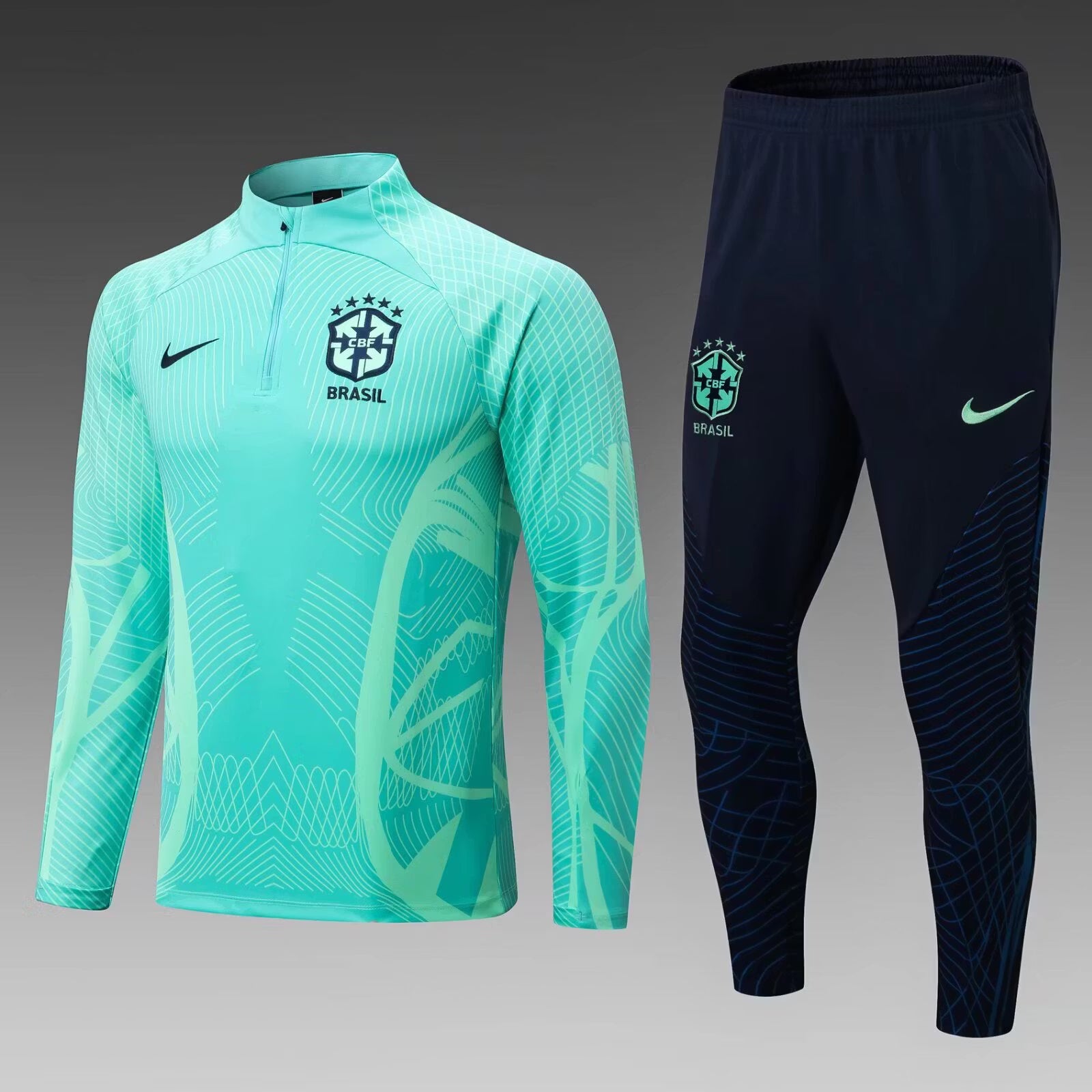 Tuta Zip Brazil 2026 World Cup - Fronte
