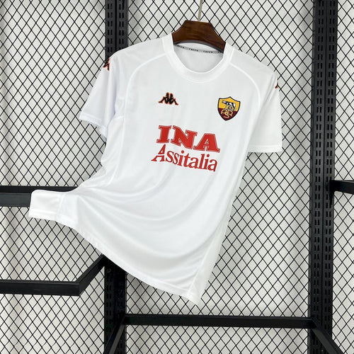 AS Roma 200001 Away Retro Jersey - Fronte