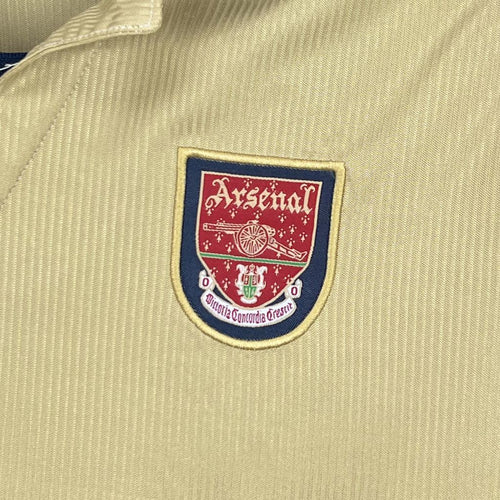 Arsenal 200102 Away Long Sleeves Retro Jersey - Retro