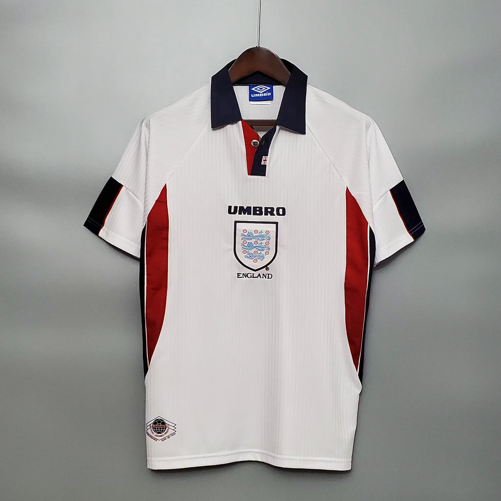 England 1998 World Cup Home Jersey - Fronte