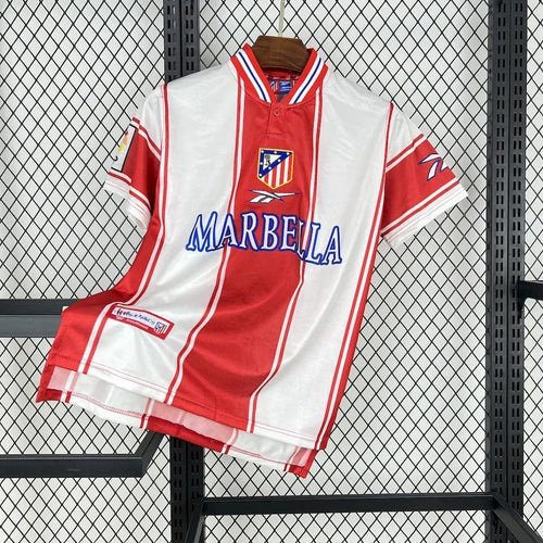 Atletico Madrid 199900 Home Retro Jersey - Fronte