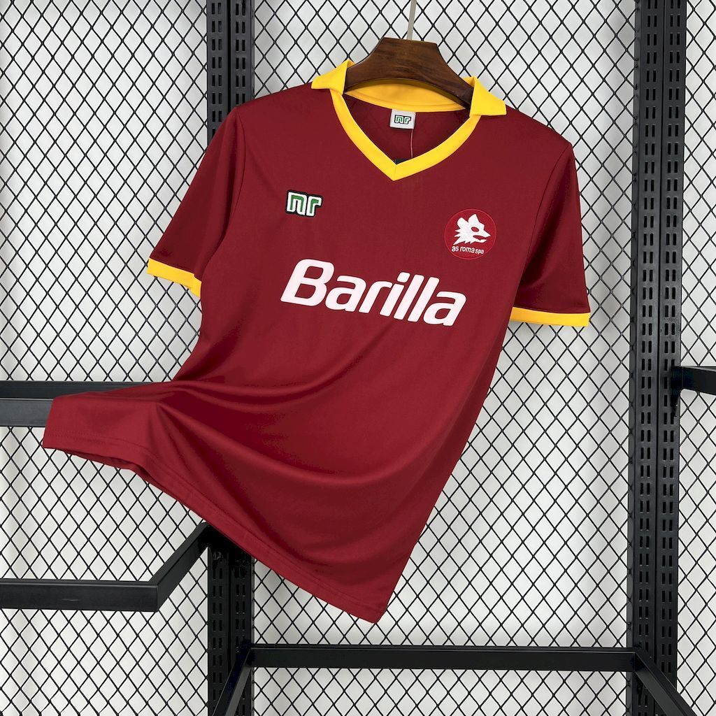 AS Roma 198990 Home Retro Jersey