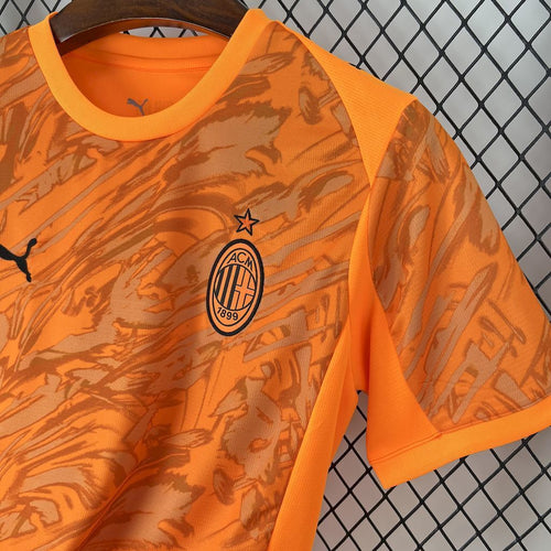 AC Milan 202526 Third Jersey Orange - Retro