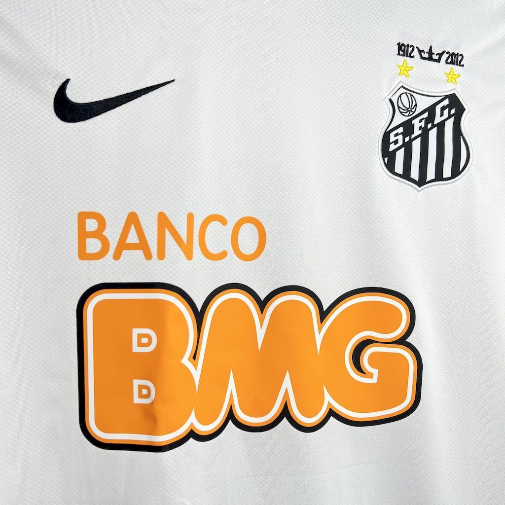 Santos 201112 Home Long Sleeves Retro Jersey