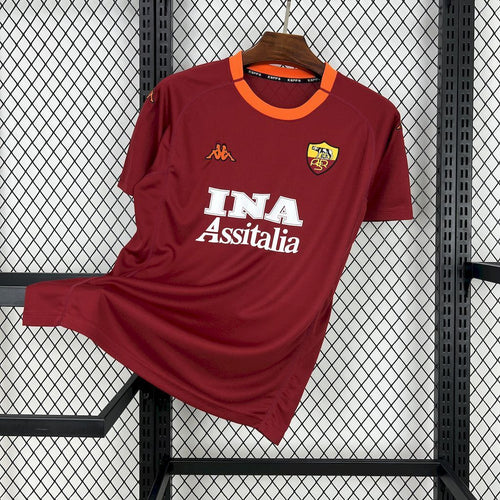 AS Roma 200001 Home Retro Jersey - Fronte