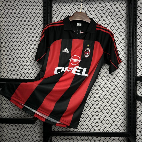 AC Milan 200002 Home Retro Jersey - Fronte