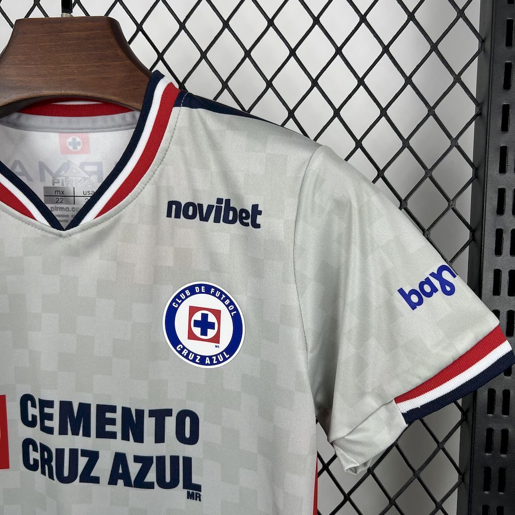 Cruz Azul 202526 Away Kids Kit