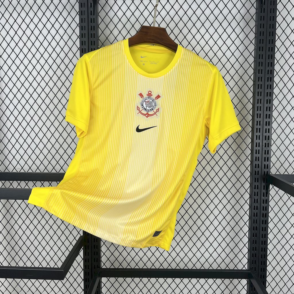 Corinthians 202526 Yellow goalkeeper Jersey