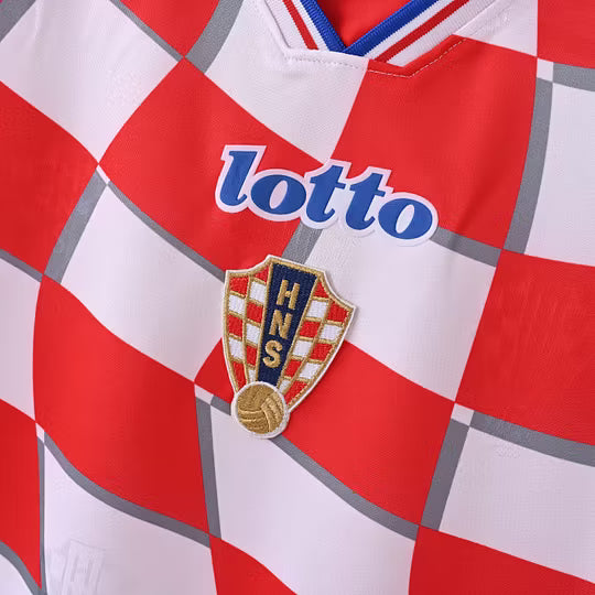 Croatia 1998 World Cup Home Jersey - Retro