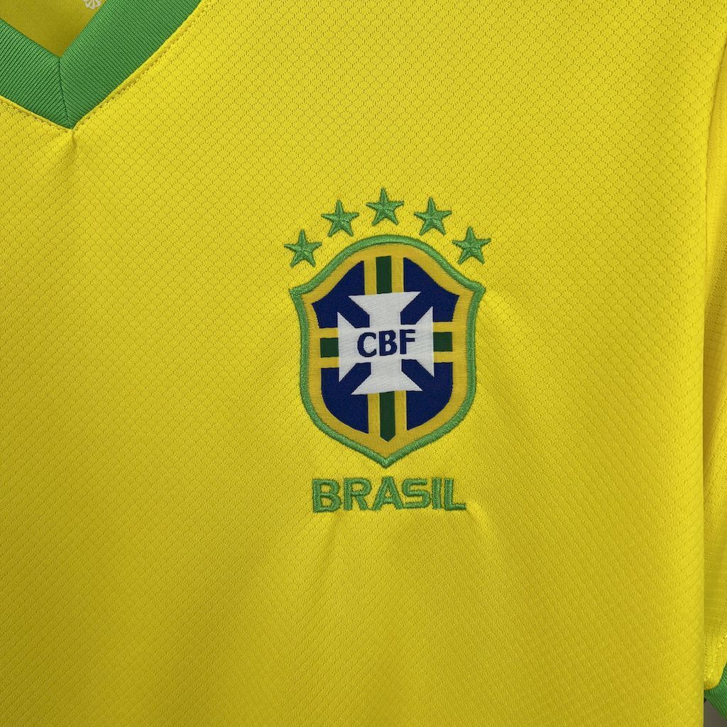 Brazil 202526 Jordan Yellow Special Edition Jersey