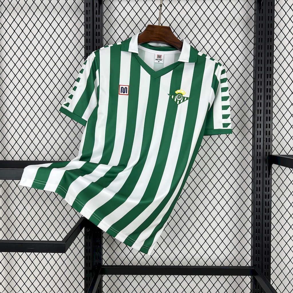 Real Betis 198283 Home Retro Jersey