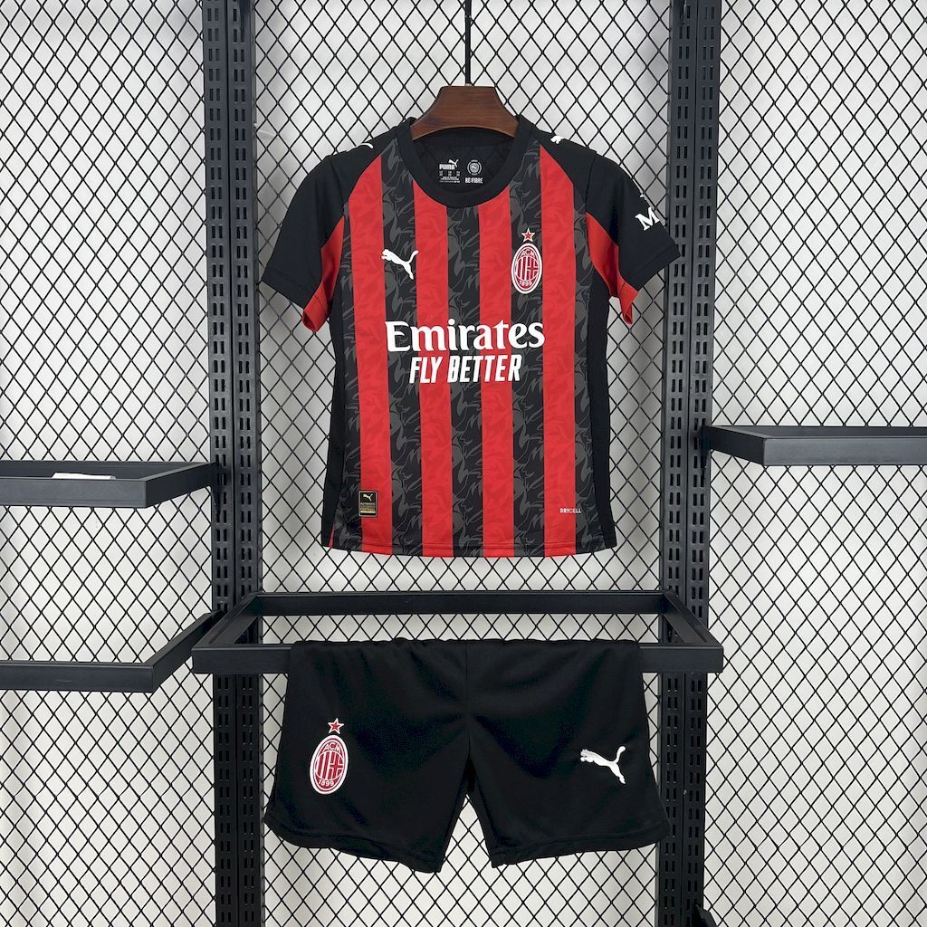 AC Milan 202526 Home Kids Kit