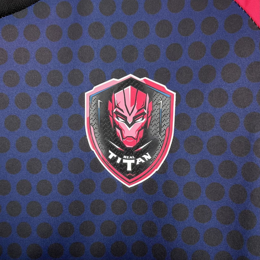 Real Titan Kings 202526 Home Jersey - Retro