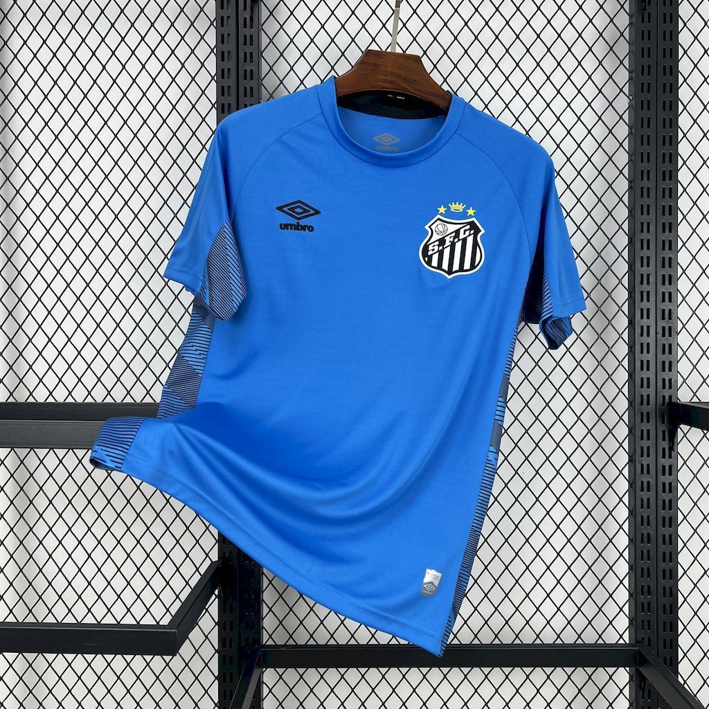 Santos 202526 Blue goalkeeper Jersey