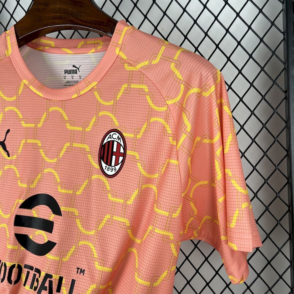 AC Milan 202526 Pre-match Training Jersey