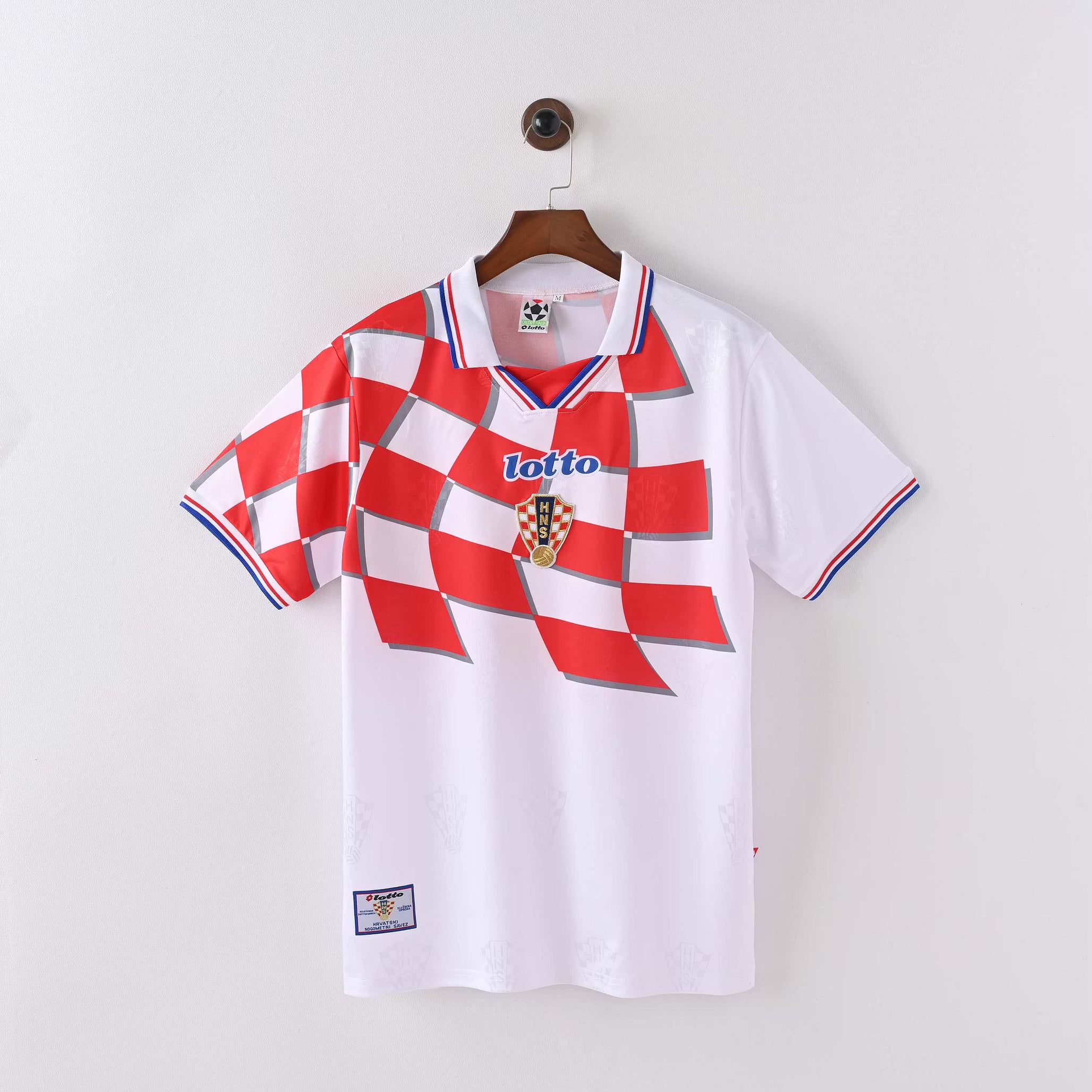 Croatia 1998 World Cup Home Jersey - Fronte