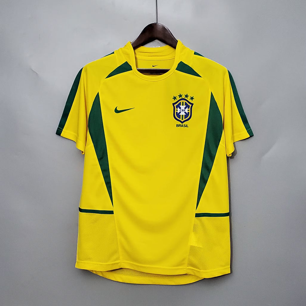 Brazil 2002 World Cup Home Jersey - Fronte