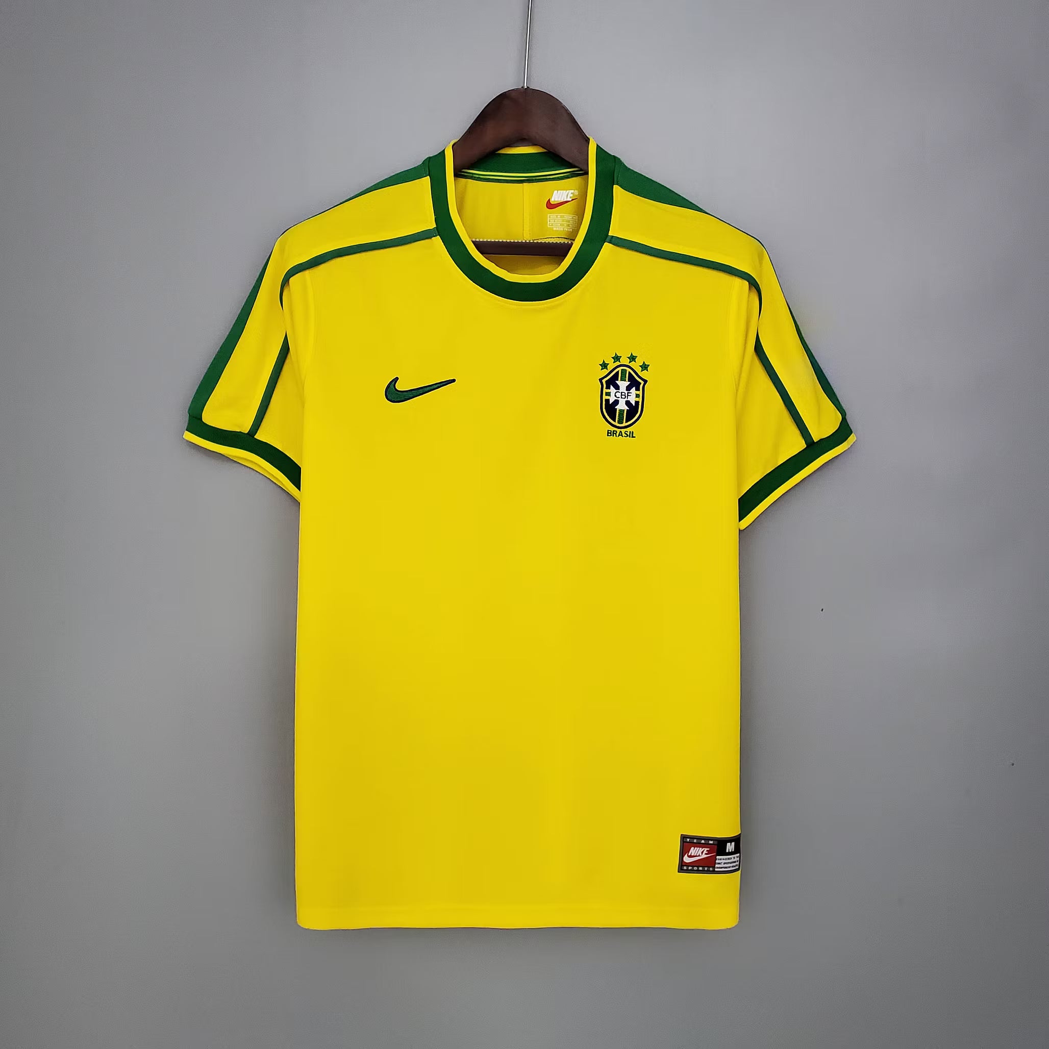 Brazil 1998 World Cup Home Jersey - Fronte