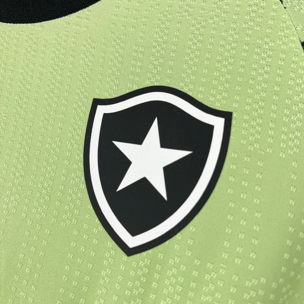 Men’s Botafogo 202526 Pre-match training Light green Jersey