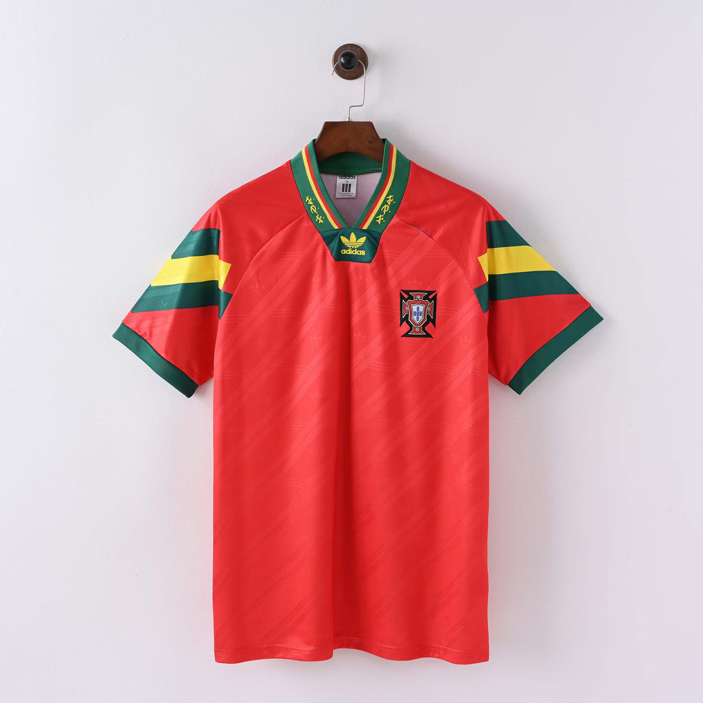 Portugal 1992 Euro Cup Home Jersey - Fronte