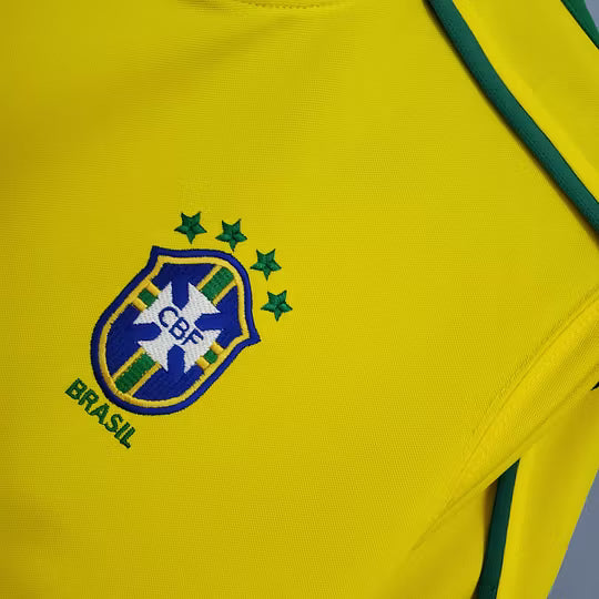 Brazil 1998 World Cup Home Jersey - Retro