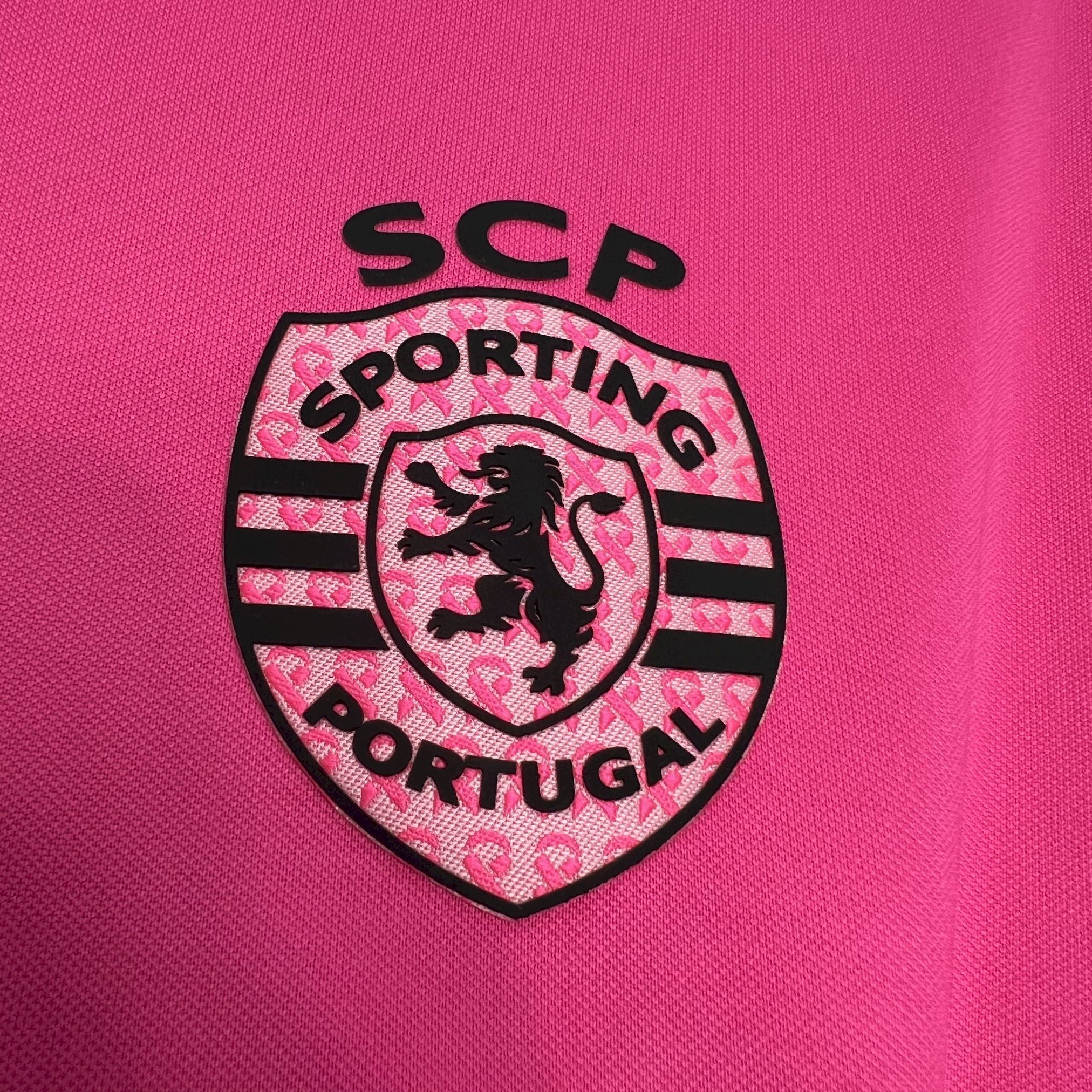 Sporting CP 202425 Pink October Jersey - Retro