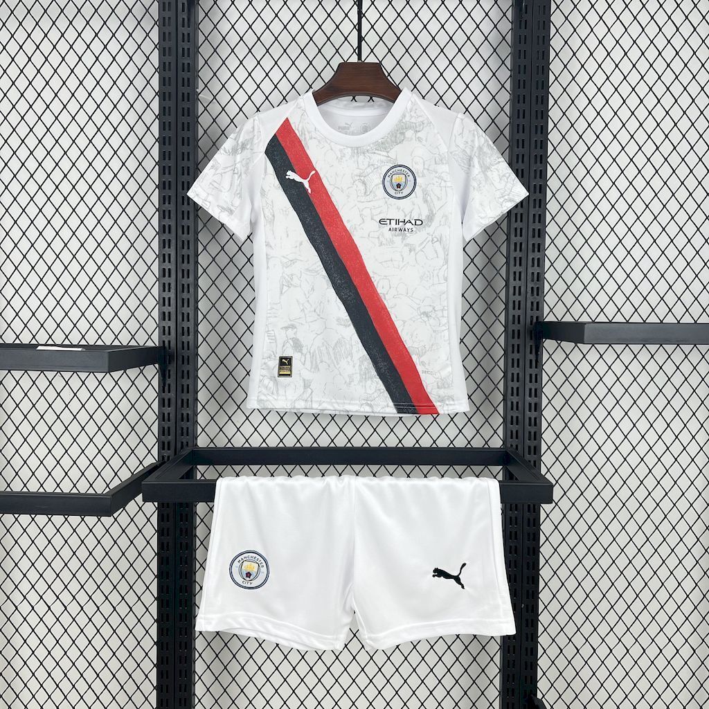 Manchester City 202526 Away Kids Kit