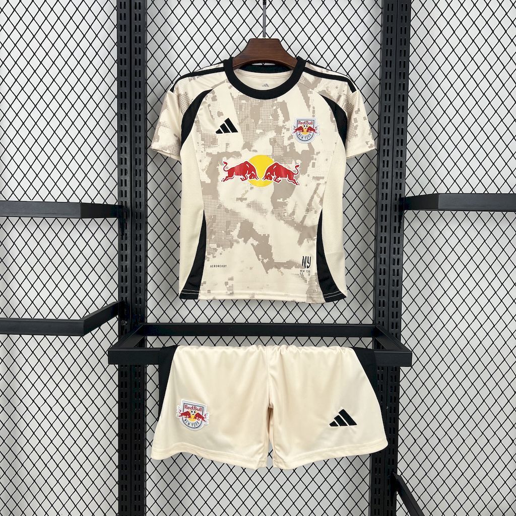 New York Red Bulls 202526 Home Kids Kit