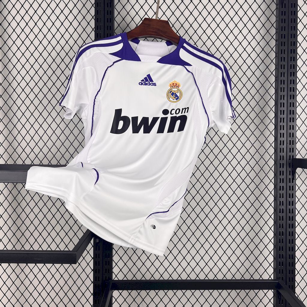 Real Madrid 200708 Home Retro Jersey