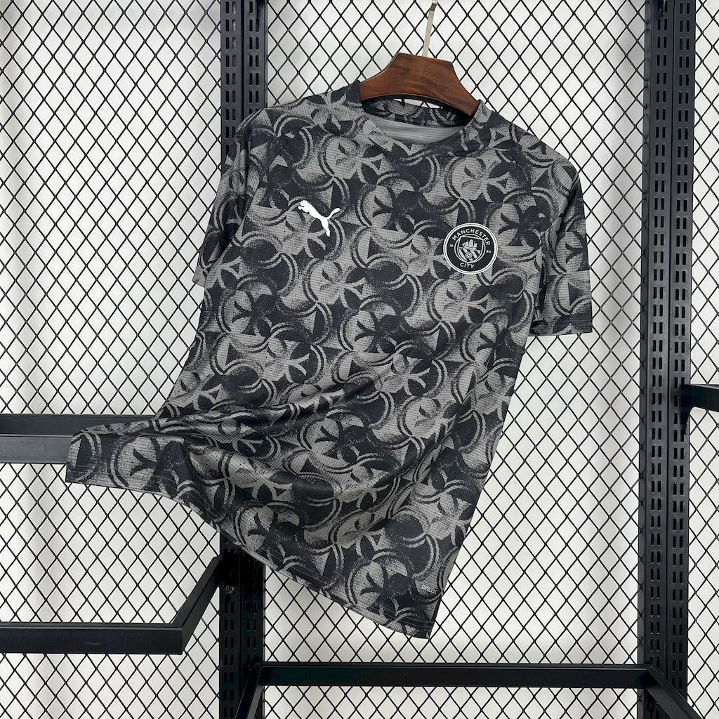 Manchester City 202526 Pre-match Training Suit Jersey