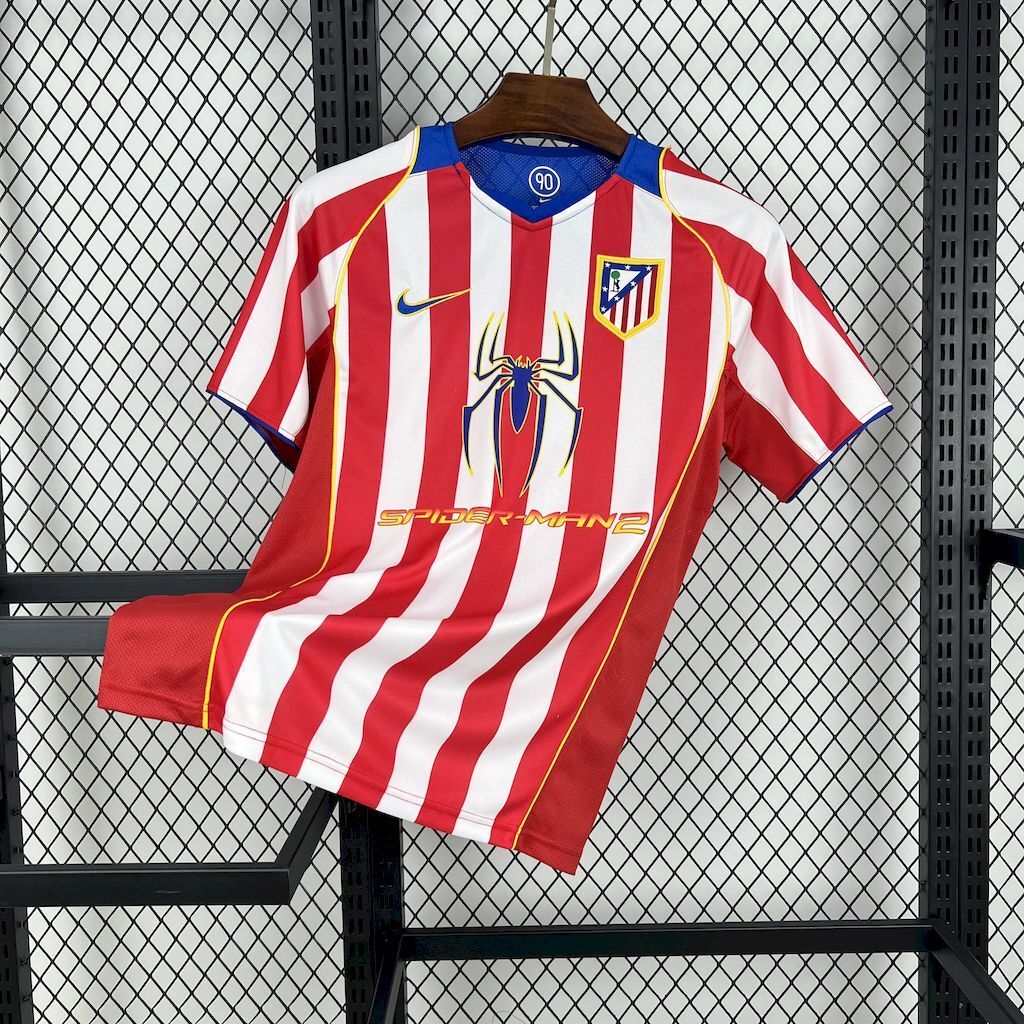 Atletico Madrid 200405 Home Retro Jersey