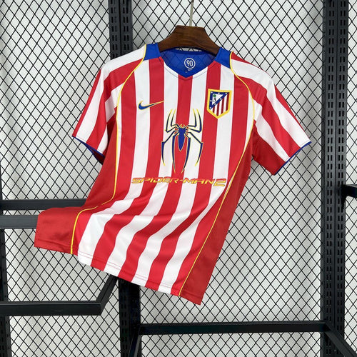 Atletico Madrid 200405 Home Retro Jersey - Fronte