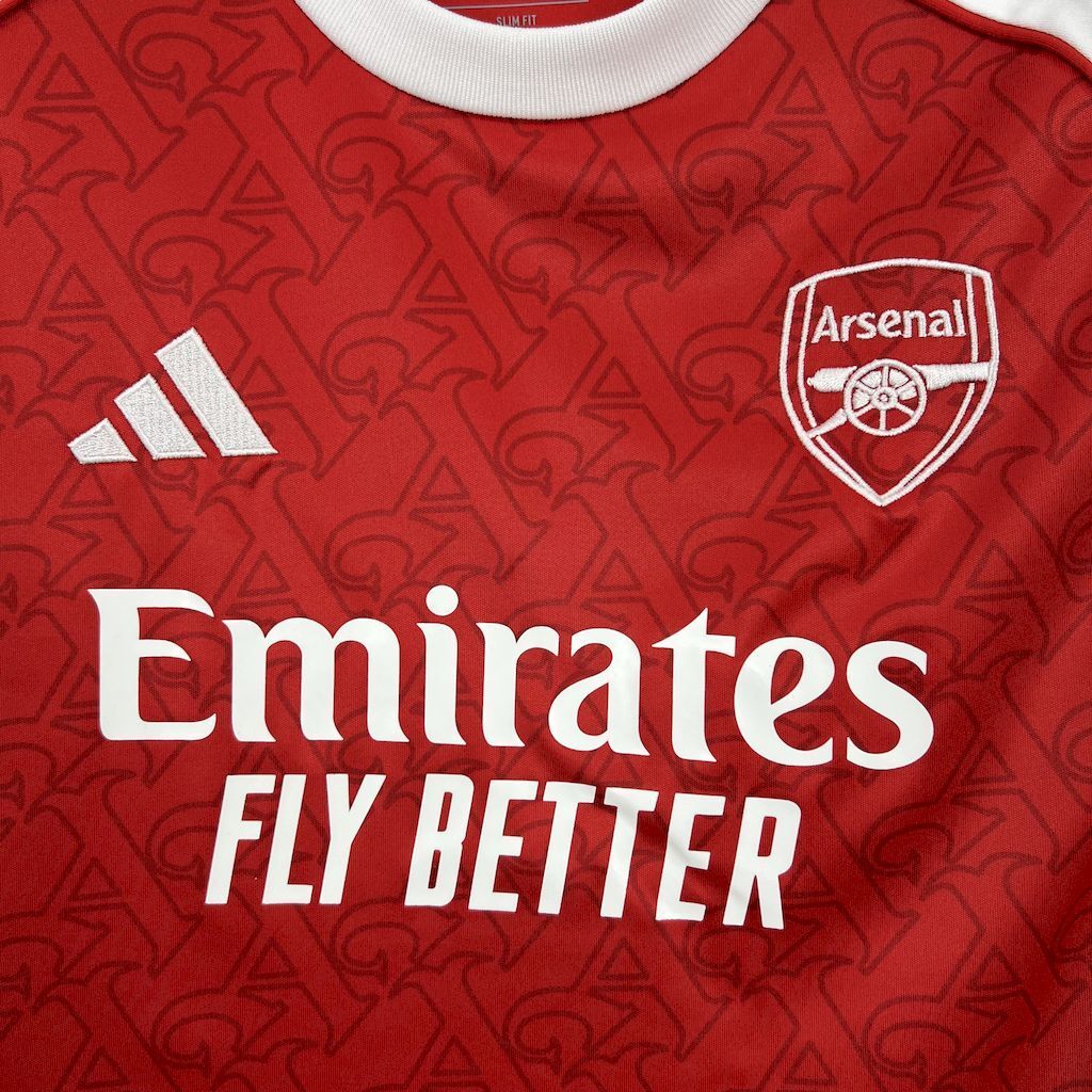 Arsenal 202526 Home Kids Kit