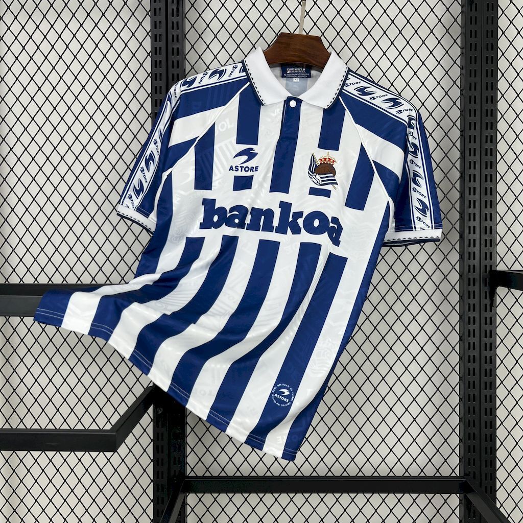 Real Sociedad 199495 Home Retro Jersey