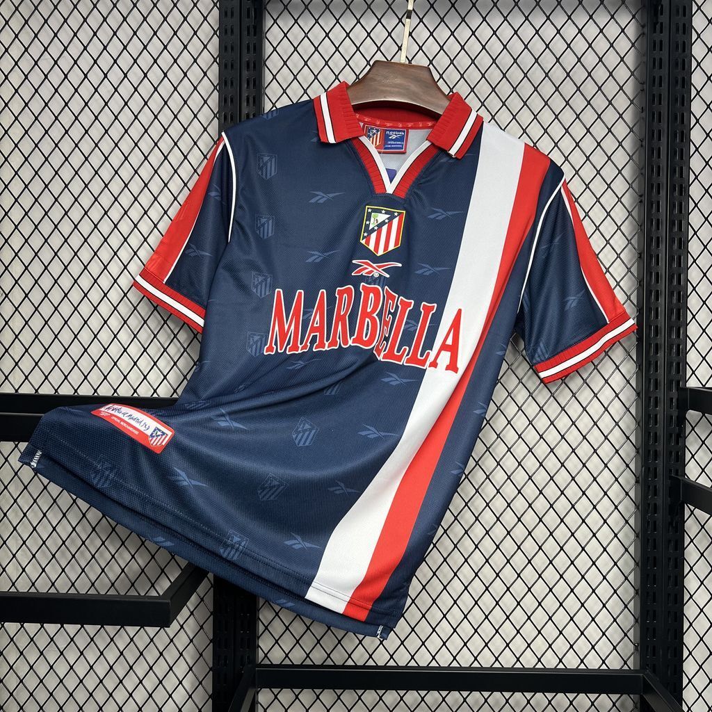Atletico Madrid 199899 Away Retro Jersey