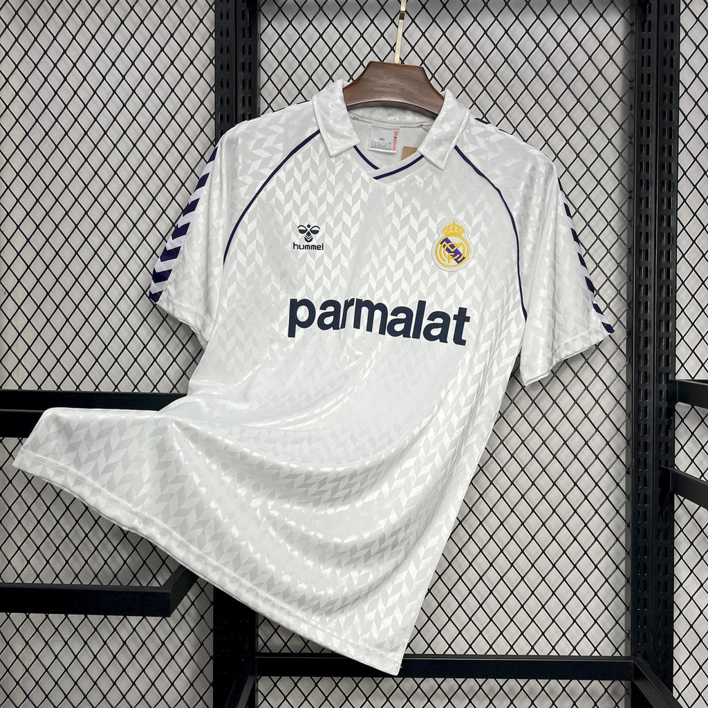 Real Madrid 198889 Home Retro Jersey