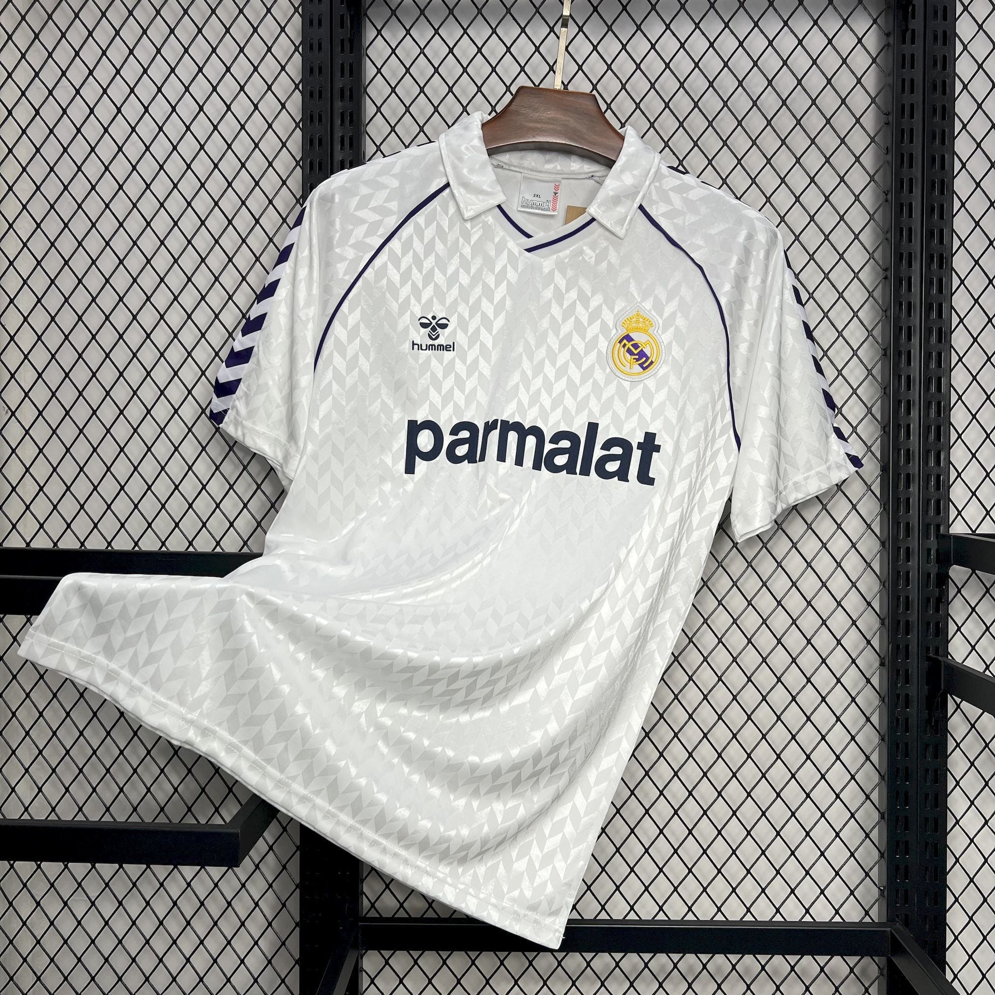 Real Madrid 198889 Home Retro Jersey