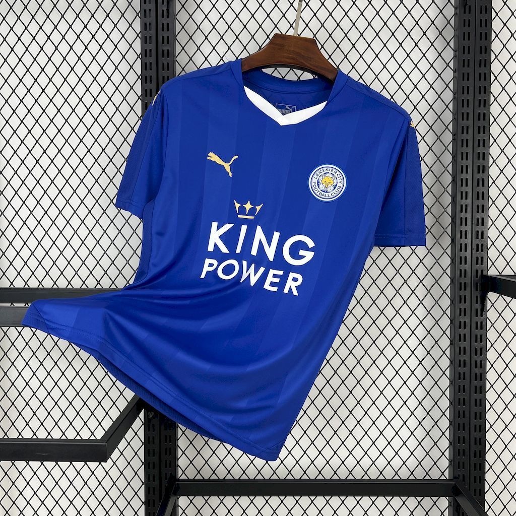 Leicester City 201516 Home Retro Jersey