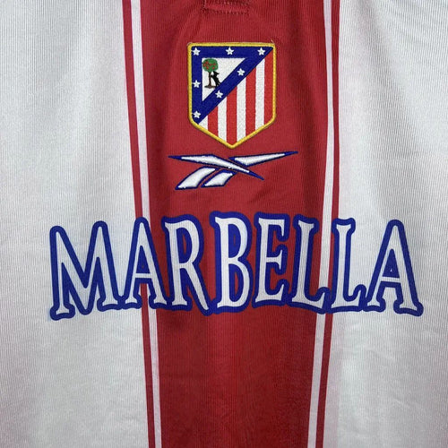 Atletico Madrid 199900 Home Retro Jersey - Retro