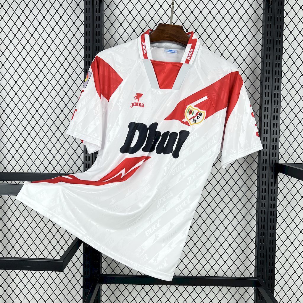 Rayo Vallecano 199495 Home Retro Jersey