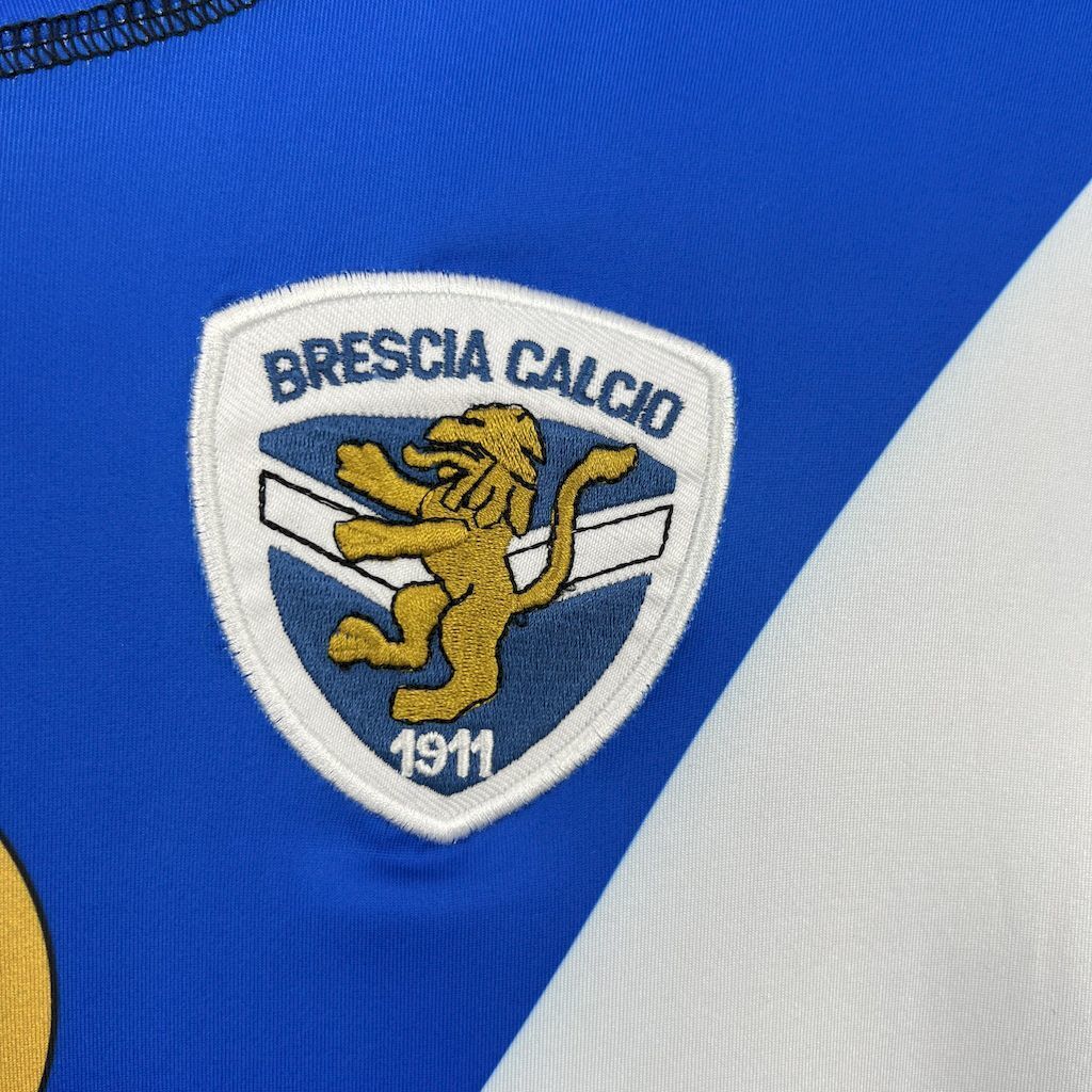 Brescia 200304 Home Long Sleeves Retro Jersey