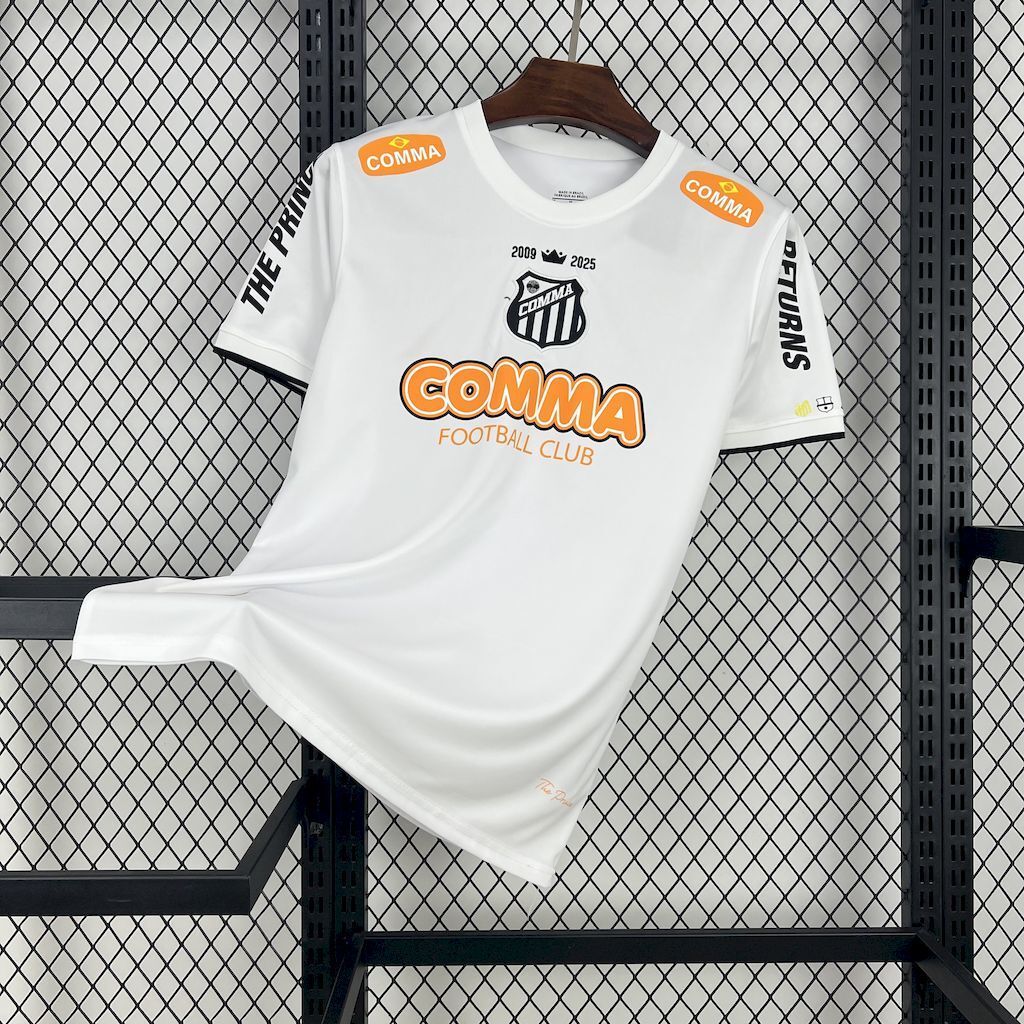 Santos 2008 White Special Edition Retro Jersey