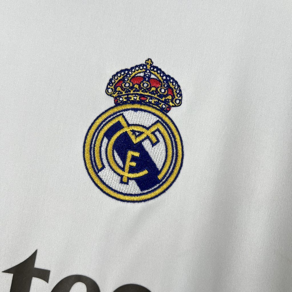 Real Madrid 202526 Home Long Sleeves Jersey
