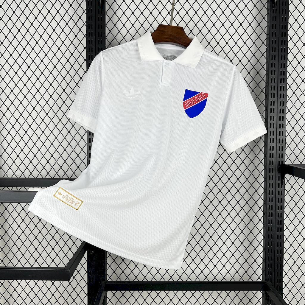 Colo Colo 202526 Anniversary Jersey White