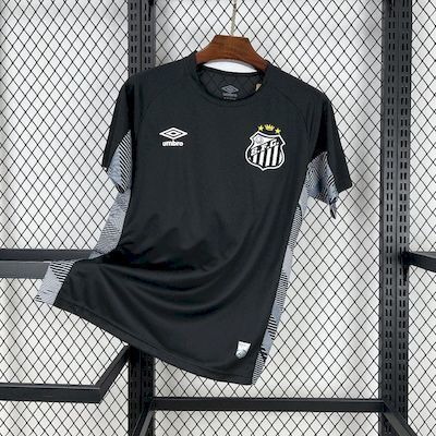 Santos 202526 Black goalkeeper Jersey