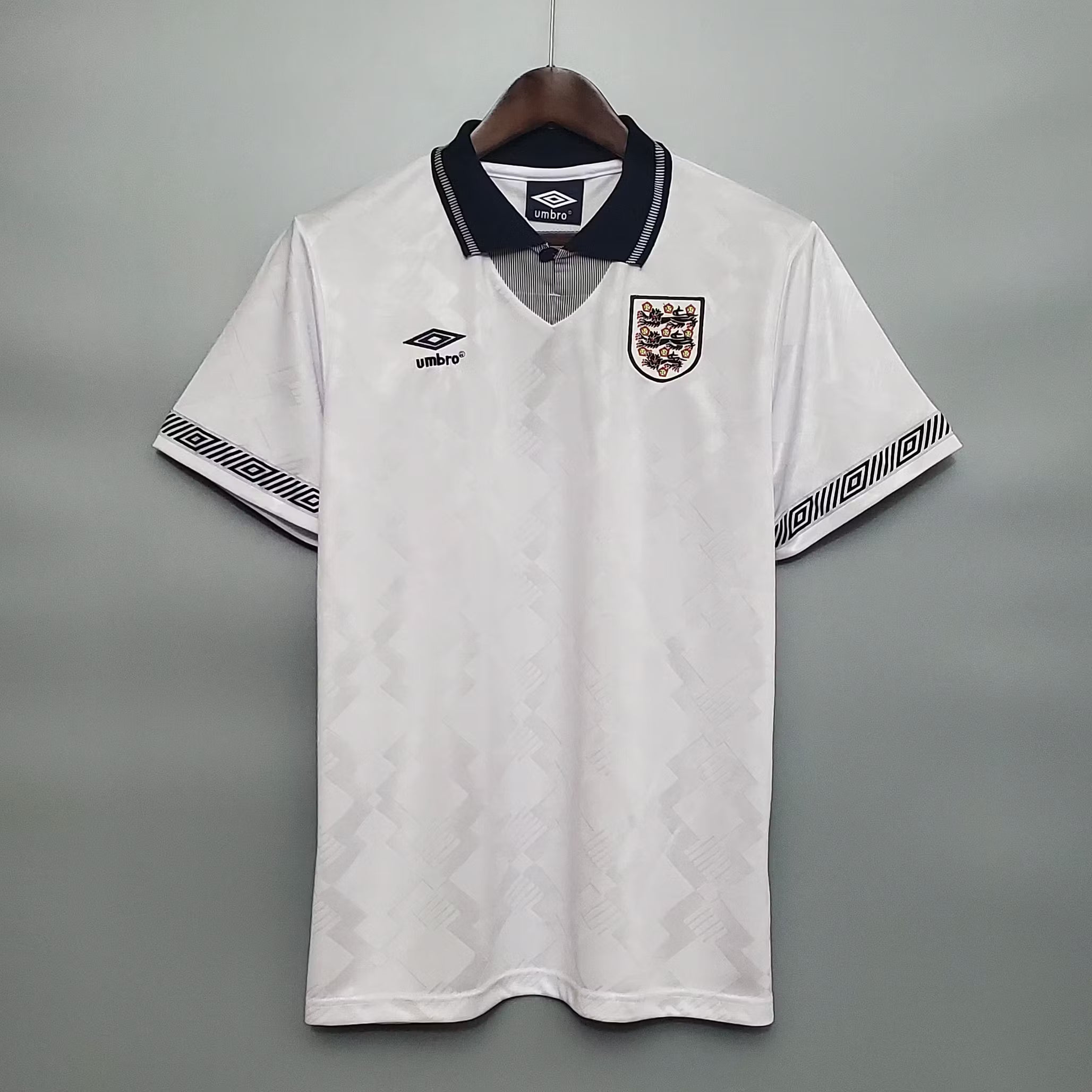 England 1990 World Cup Home Jersey - Fronte