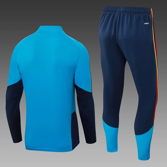 Tuta Zip Spain 2026 World Cup Sky Blue - Dettaglio 1